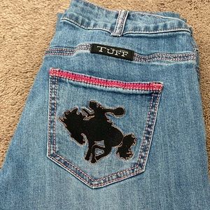Cowgirl Tuff Boot Cut Jeans